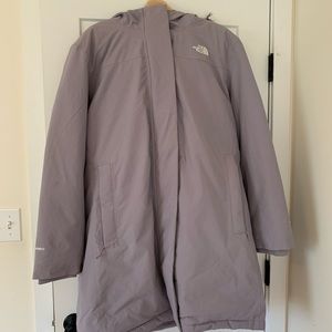 North Face women’s down parka